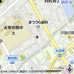 有限会社古賀造園周辺の地図