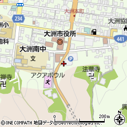 愛媛県大洲市大洲2419周辺の地図