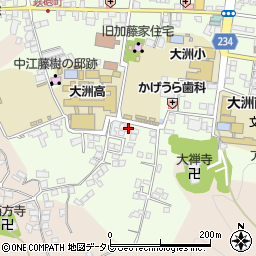 愛媛県大洲市大洲974周辺の地図