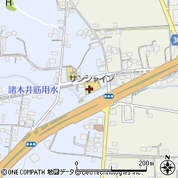 サンシャイン弘岡周辺の地図