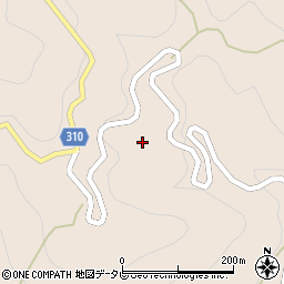 愛媛県大洲市河辺町山鳥坂425周辺の地図