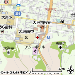 愛媛県大洲市大洲1008周辺の地図