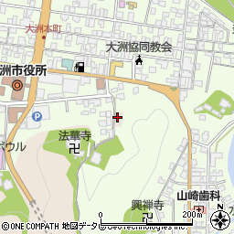 愛媛県大洲市西大洲2687周辺の地図