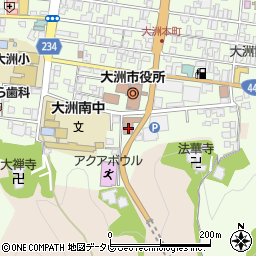愛媛県大洲市大洲1034周辺の地図
