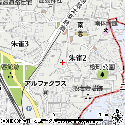 太宰府アカデミー周辺の地図