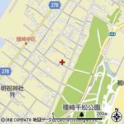 高知県高知市種崎582周辺の地図