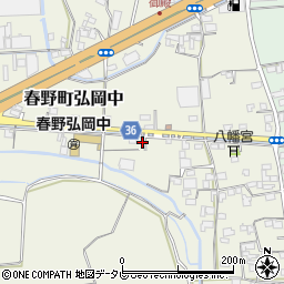 高知県高知市春野町弘岡中725周辺の地図
