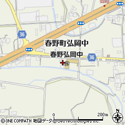 高知県高知市春野町弘岡中1716周辺の地図