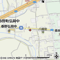 高知県高知市春野町弘岡中723周辺の地図