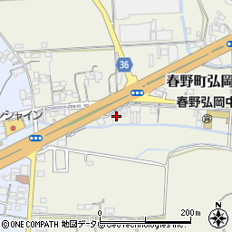 高知県高知市春野町弘岡中1757周辺の地図