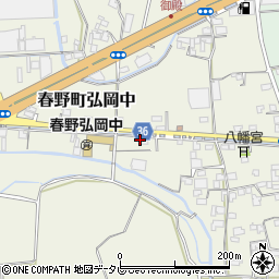 高知県高知市春野町弘岡中726周辺の地図