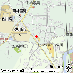 坂本酒文具店周辺の地図