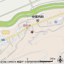 愛媛県大洲市西大洲1115周辺の地図