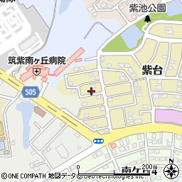 福岡県大野城市紫台30周辺の地図