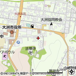 愛媛県大洲市大洲1048周辺の地図