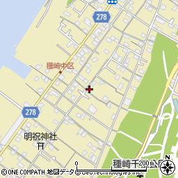 高知県高知市種崎584周辺の地図