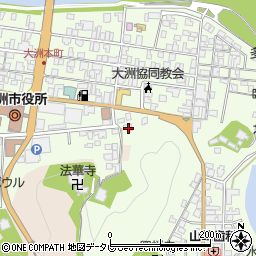 愛媛県大洲市大洲661周辺の地図