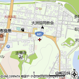 愛媛県大洲市大洲659-1周辺の地図