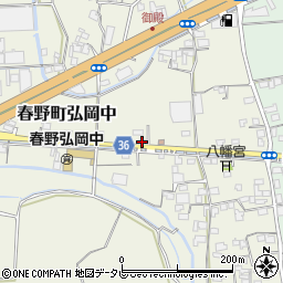 高知県高知市春野町弘岡中731周辺の地図