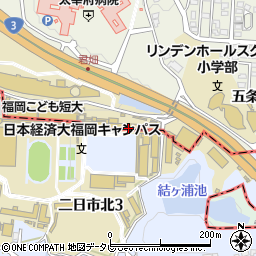 日本経済大学　キャリアサポートセンター周辺の地図