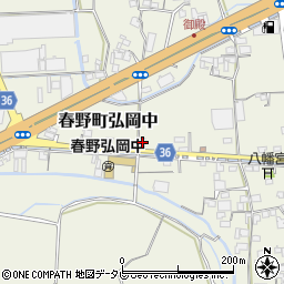 高知県高知市春野町弘岡中728周辺の地図
