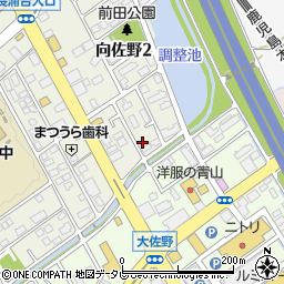 ハピネス佐野橋周辺の地図