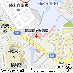 福岡県大野城市牛頸1034周辺の地図