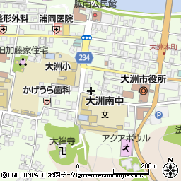 愛媛県大洲市大洲685-9周辺の地図