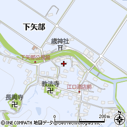 大分県宇佐市下矢部1281-3周辺の地図