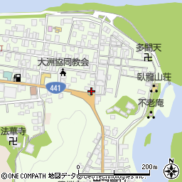 愛媛県大洲市大洲443周辺の地図