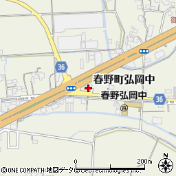 高知県高知市春野町弘岡中1693周辺の地図