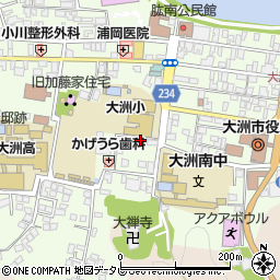 愛媛県大洲市大洲725周辺の地図