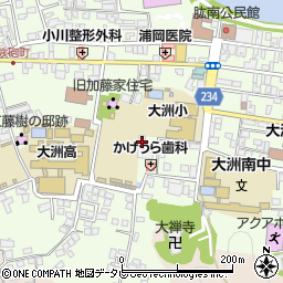 愛媛県大洲市大洲715周辺の地図