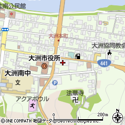 ＪＡ愛媛たいき大洲周辺の地図