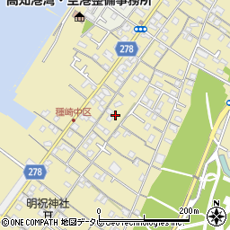 高知県高知市種崎402周辺の地図