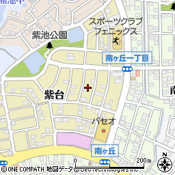 福岡県大野城市紫台13周辺の地図