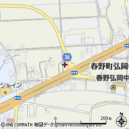 高知県高知市春野町弘岡中1645周辺の地図