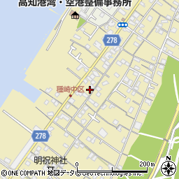 高知県高知市種崎396周辺の地図