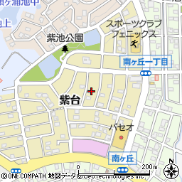 福岡県大野城市紫台12周辺の地図
