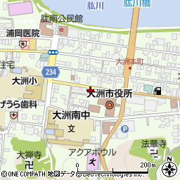愛媛県大洲市大洲669周辺の地図