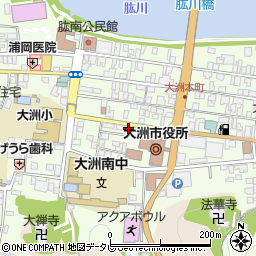 愛媛県大洲市大洲669周辺の地図