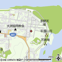 愛媛県大洲市大洲390周辺の地図