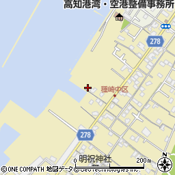 高知県高知市種崎58周辺の地図