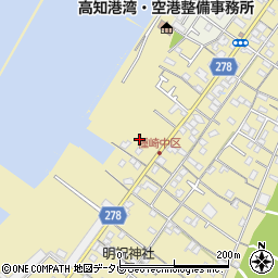 高知県高知市種崎43周辺の地図