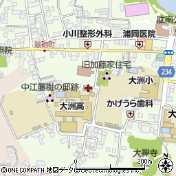 愛媛県大洲市大洲845周辺の地図