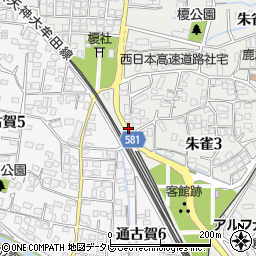 シティコート太宰府周辺の地図