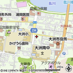 愛媛県大洲市大洲675周辺の地図