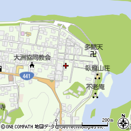 愛媛県大洲市大洲449周辺の地図