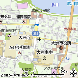 愛媛県大洲市大洲647周辺の地図
