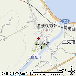 福岡県糸島市二丈福井2185-4周辺の地図